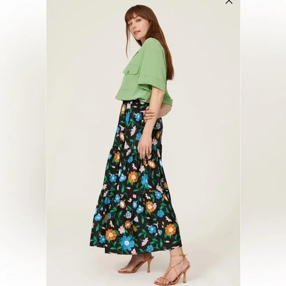New KATE SPADE Floral Garden Cloqué Skirt 🌸 Sz Small NWT